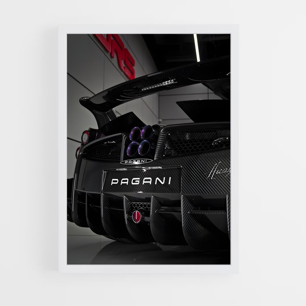 Poster Huayra BC Supercar Dream – affiche Pagani (vue 3)